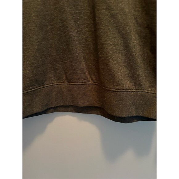 DVISION Women's Sweatshirt Size L Dark Gray OH SNAP Gingerbread Holiday - Picture 4 of 9